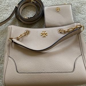 Tory Burch blush bag & wallet